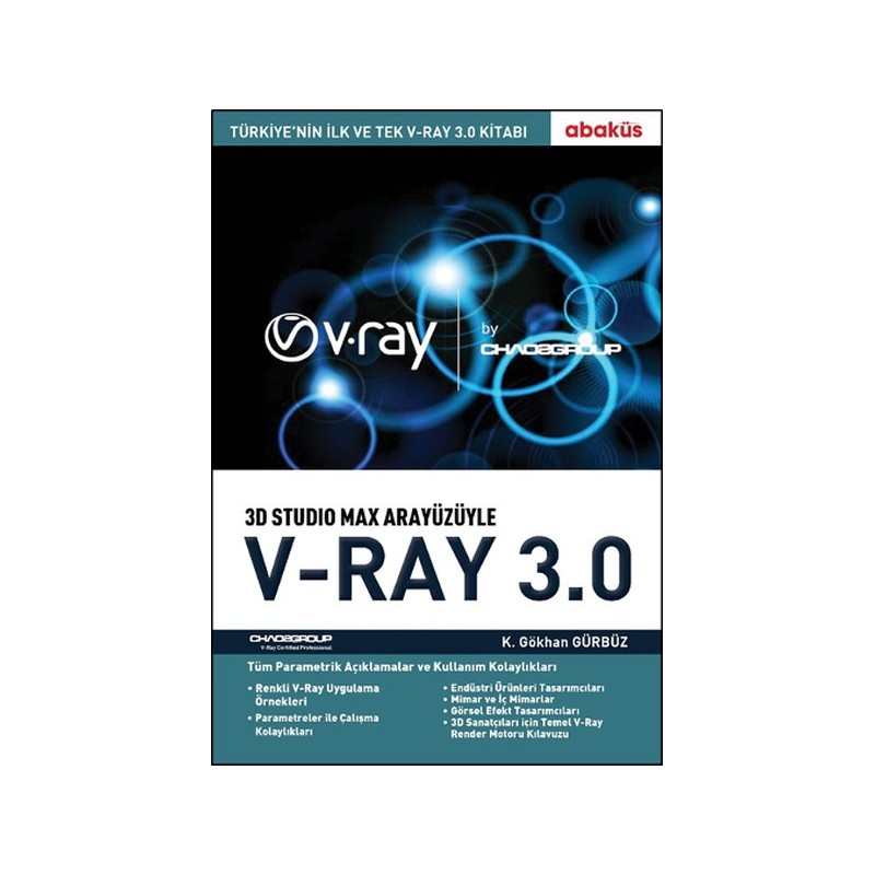 3D Studio Max Arayüzüyle V-Ray 3.0