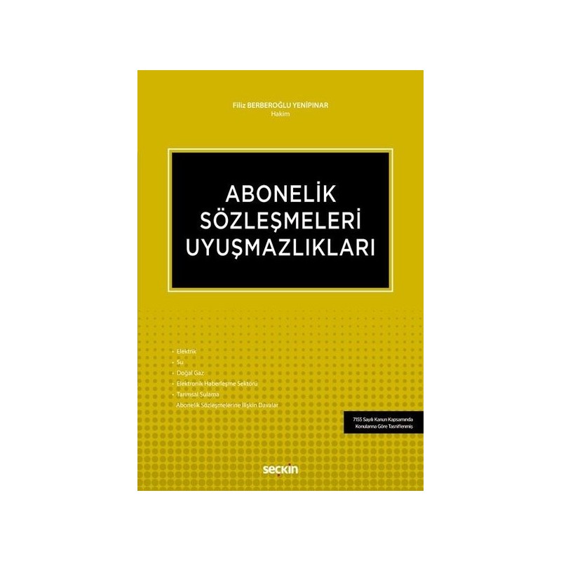 Abonelik Sözleşmeleri Uyuşmazlıkları