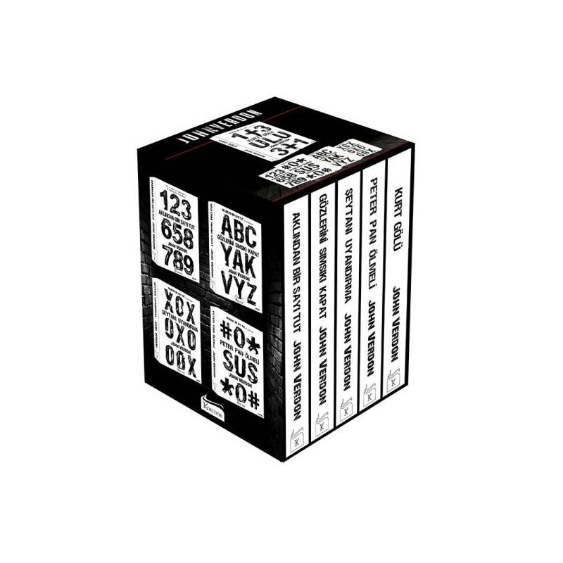 John Verdon Polisiye Seti Kutulu 5 Kitap