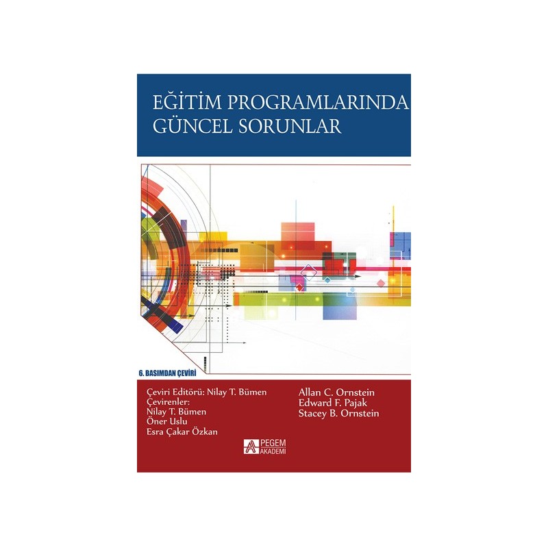 Eğitim Programlarında Güncel Sorunlar Eğitim Programlarında Güncel Sorunlar