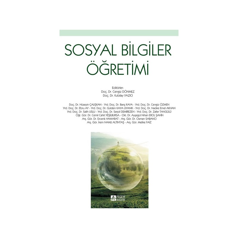 Sosyal Bilgiler Öğretimi Sosyal Bilgiler Öğretimi