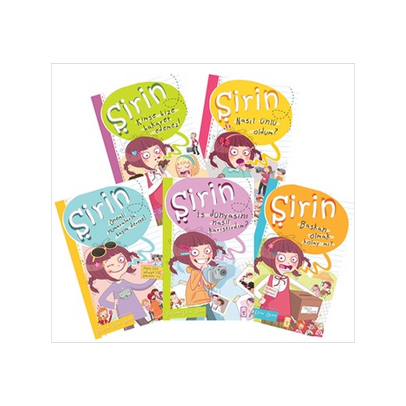 Şirin İş Başında 01 Set 5 Kitap Takım