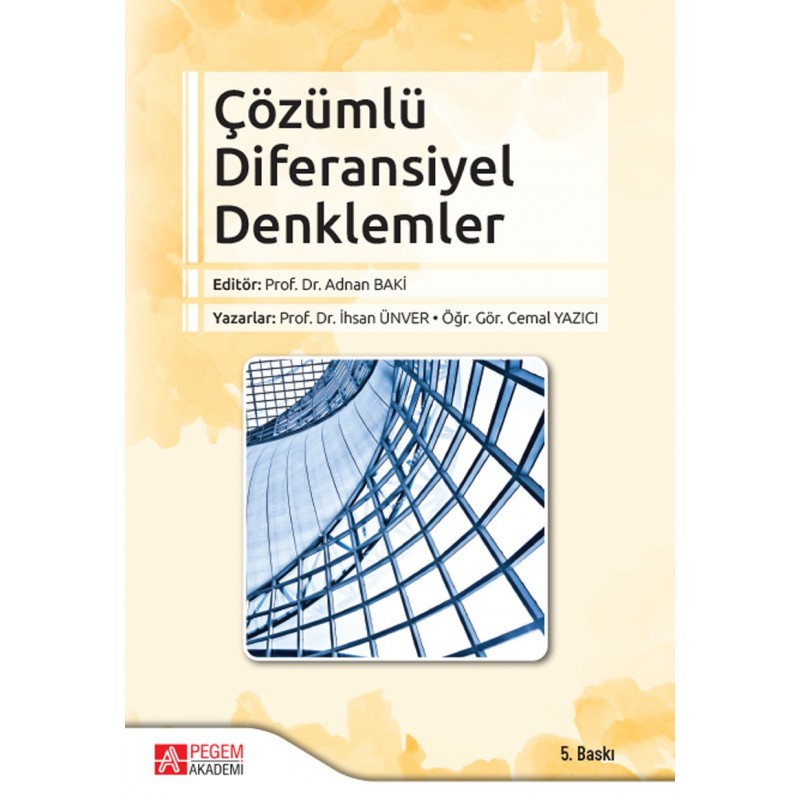 Çözümlü Diferansiyel Denklemler