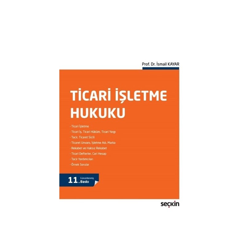 Ticari İşletme Hukuku