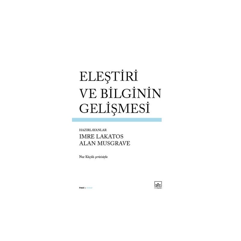 Eleştiri Ve Bilginin Gelişmesi