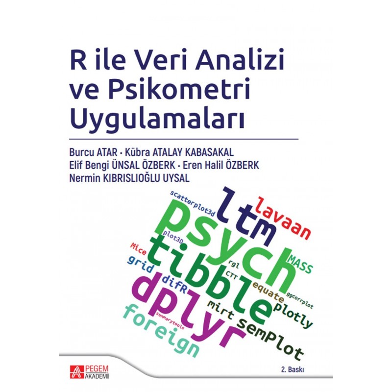 R Ile Veri Analizi Ve Psikometri Uygulamaları