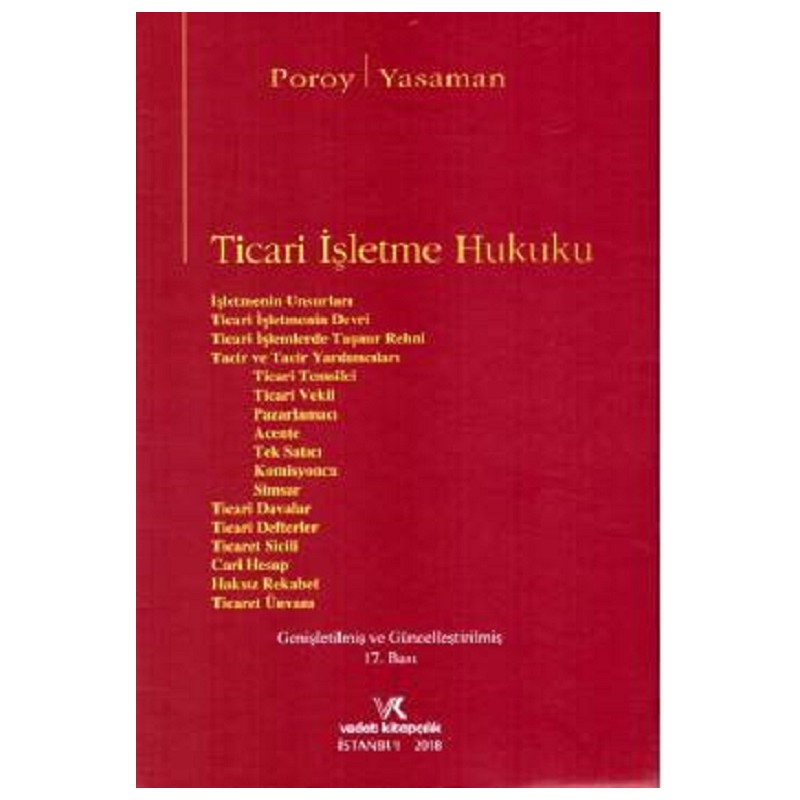 Ticari İşletme Hukuku