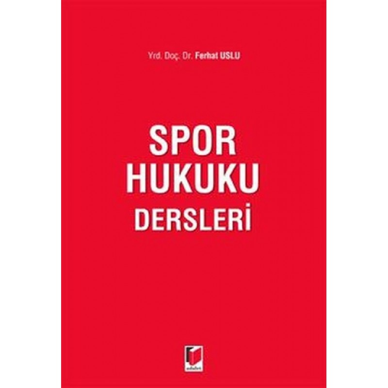 Spor Hukuku Dersleri