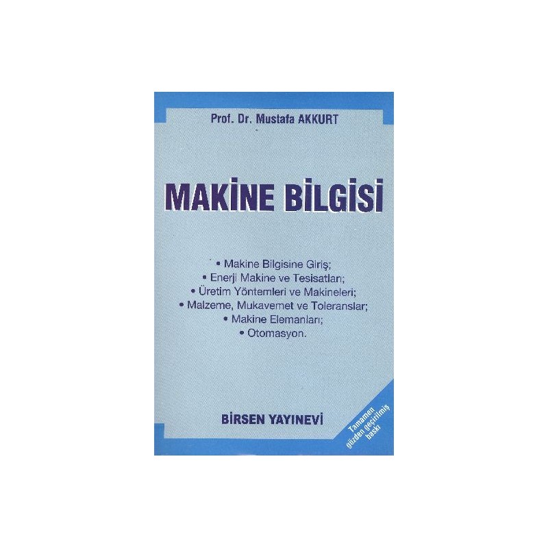 Makine Bilgisi