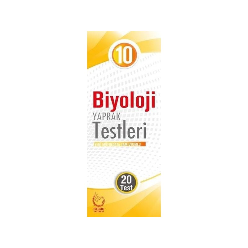 10.sinif Biyoloji Yaprak Test ( 20 Test )