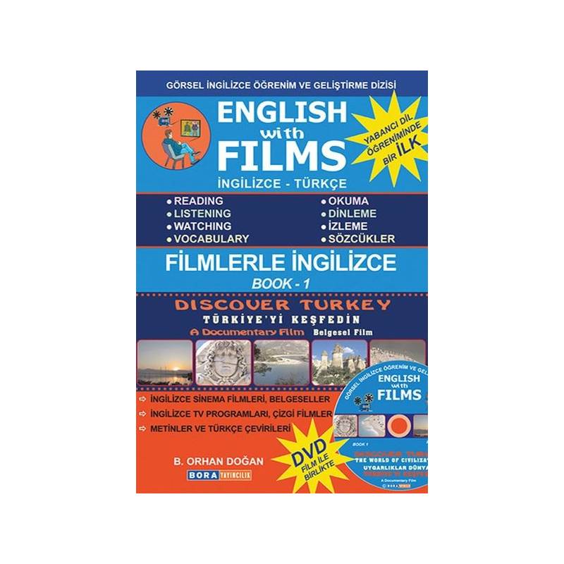 English With Films Book 1 Dvd'li