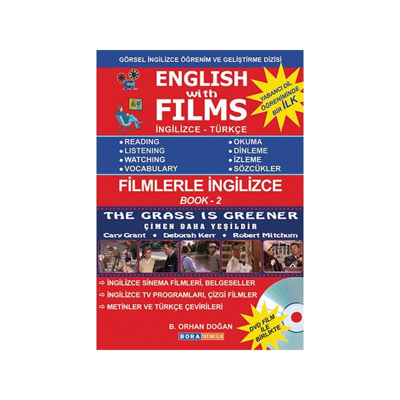 English With Films Book 2 Dvd'li