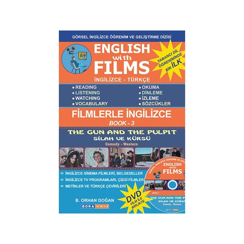 English With Films Book 3 Dvd'li