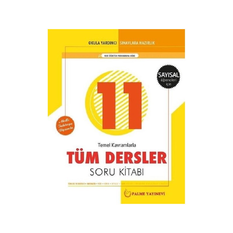 11.sinif Tüm Dersler Soru Kitabi ( Sayisal Öğrenciler İçin )