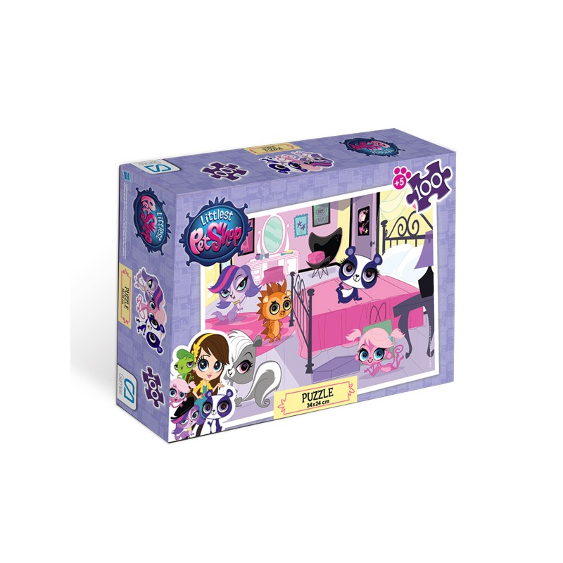 Lıttlest Petshop Puzzle 100 1 Ca.5011