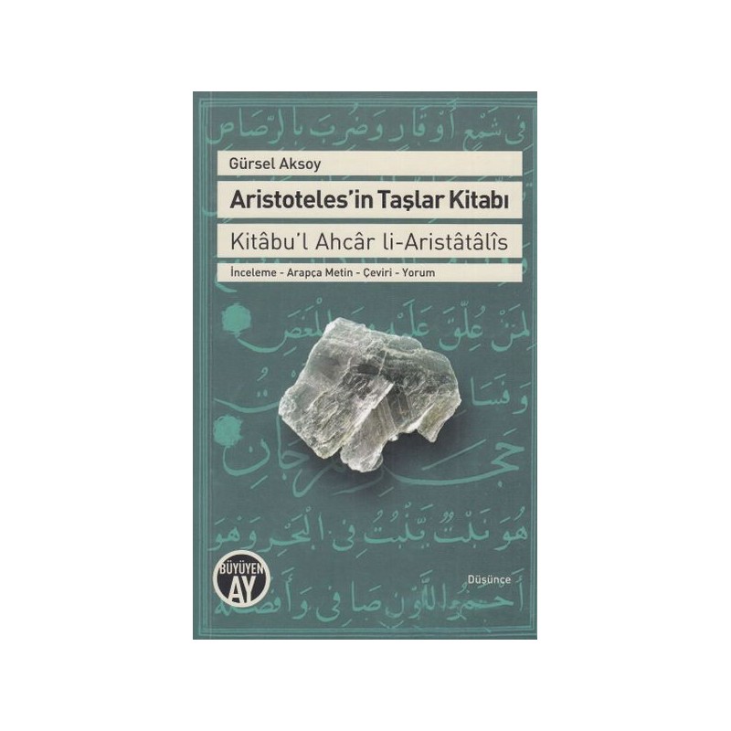 Aristoteles'in Taşlar Kitabı Kitabu'l Ahcar Li Aristatalis