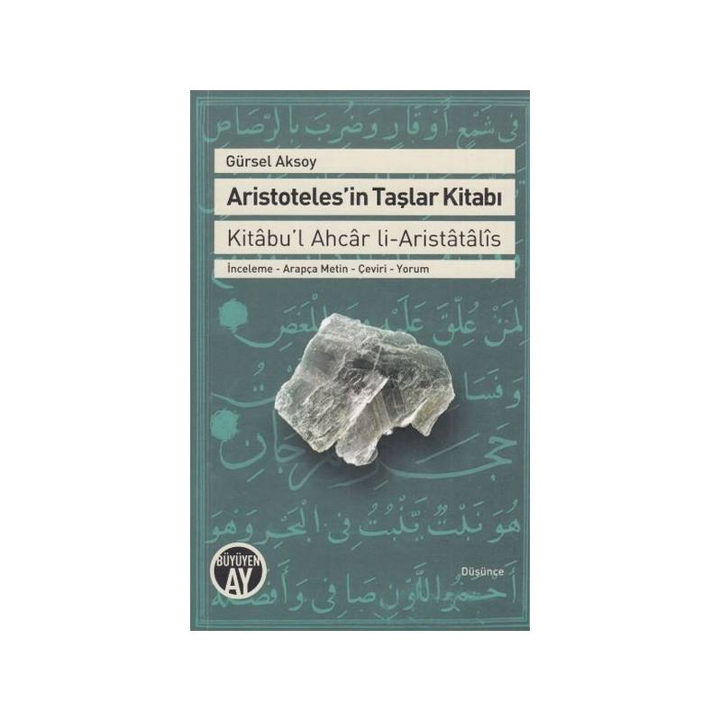 Aristoteles'in Taşlar Kitabı Kitabu'l Ahcar Li Aristatalis